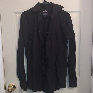 Black dress shirt